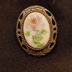 Vintage flower pin